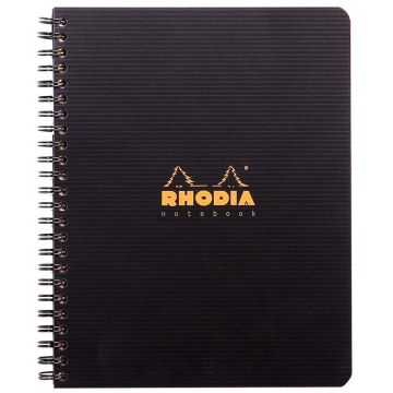 Photo Cahier à spirale - 160 pages lignées - 160 x 210 mm RHODIA Note Book