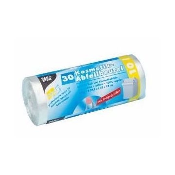 Photo Lot de 30 sacs poubelle avec poignée - 10 litres - Transparent STARPAK