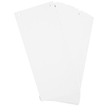 Photo Intercalaires bristol - 240 x 105 mm - Blanc EXACOMPTA Image