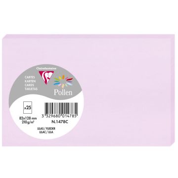 Photo Carte en papier POLLEN 82 x 128 mm - Jaune Soleil  1478C