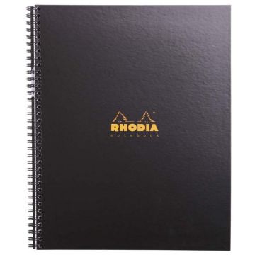Photo Cahier à spirale - 160 pages quadrillées - 225 x 297 mm A4+ RHODIA Note Book