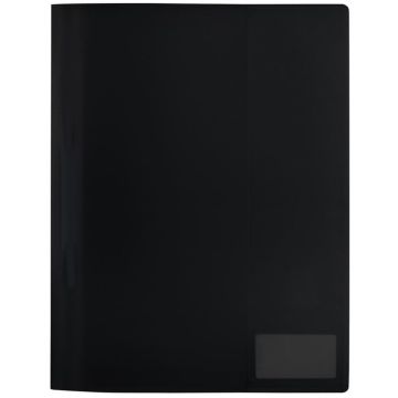 Photo Chemise à lamelles A4 en PP translucide - Noir HERMA