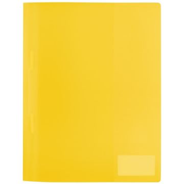 Photo Chemise à lamelles A4 en PP translucide - Jaune HERMA