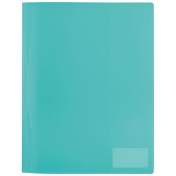Photo Chemise à lamelles A4 en PP translucide - Turquoise HERMA