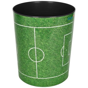 Photo Corbeille à papier - 13 litres - Terrain de Football LAUFER