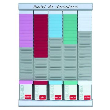 Photo Planning hebdomadaire mural - 5 colonnes : NOBO 2911680