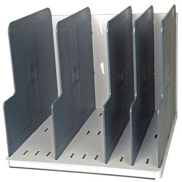 Photo Trieur vertical - 5 intercalaires - A4 - Gris EXACOMPTA Modulotop