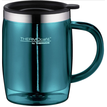 Photo Mug isotherme - 0,35 L - Bleu Sarcelle THERMOS TC Desktop Mug