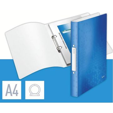 Photo Classeur souple à 2 anneaux - Dos de 32 mm - Bleu LEITZ WOW