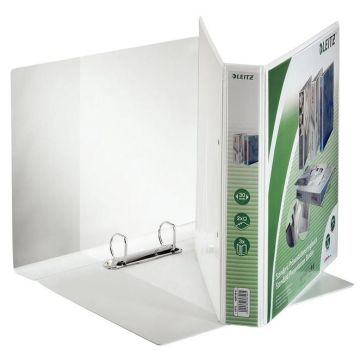 Photo Classeur personnalisable 2 anneaux - Dos de 51 mm - Blanc LEITZ