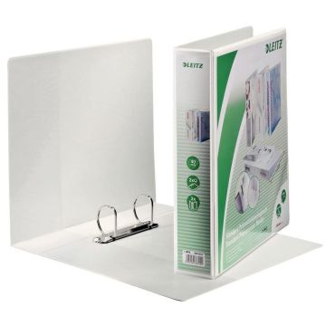 Photo Classeur personnalisable 2 anneaux - Dos de 63 mm - Blanc LEITZ