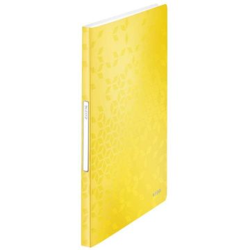 Photo Protège-documents A4 - 40 pochettes - Jaune LEITZ WOW Image