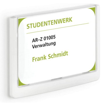 Photo Plaque de porte blanc Click Sign - 149 x 105,5 mm DURABLE 4861-02