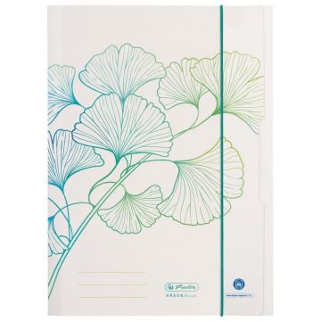 Photo Chemise à élastique en carton - Ginkgo HERLITZ GREENline