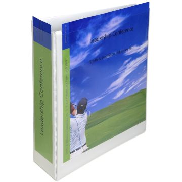 Photo Classeur à levier avec pochettes - Dos de 75 mm - Blanc EXACOMPTA Kreacover Image