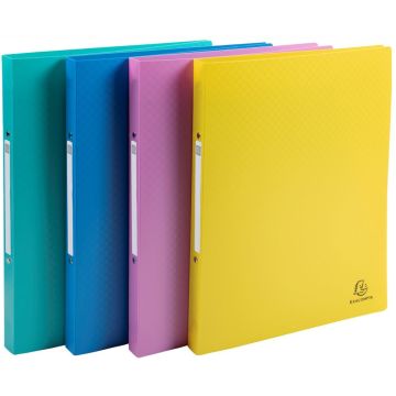 Photo Classeur souple - 2 anneaux de 15 mm - Assortiment EXACOMPTA Forever Young