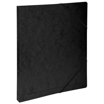 Photo Classeur 2 anneaux - Carte imprimée - Dos 20 mm - Noir EXACOMPTA