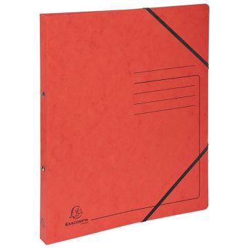 Photo Classeur 2 anneaux - Carte imprimée - Dos 20 mm - Rouge EXACOMPTA