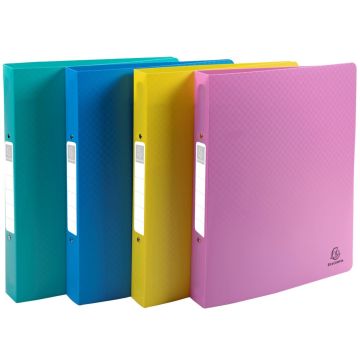 Photo Classeur semi-rigide - 2 anneaux de 30 mm - Assortiment EXACOMPTA Forever Young