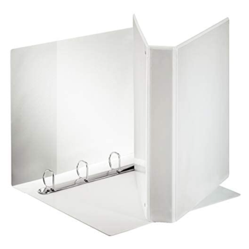 Photo Classeur personnalisable 4 anneaux - Dos de 29 mm - Blanc ESSELTE