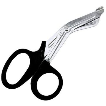 Photo Ciseaux de secourisme - 190 mm - Noir LEINA