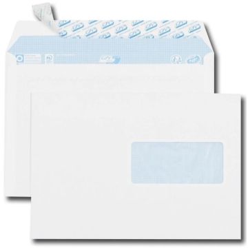Photo Enveloppes autocollantes avec fenêtre - 162 x 229 mm GPV Office