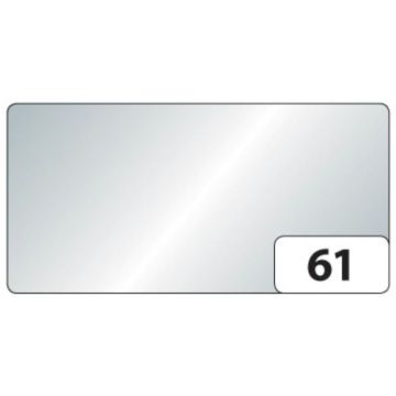 Photo Feuilles de papier de couleur - 500 x 700 mm - Argent brillant FOLIA Image