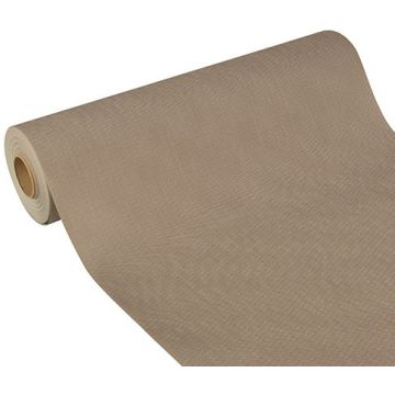 Chemin de table - Gris - 24 m x 40 cm PAP STAR Soft Selection Plus