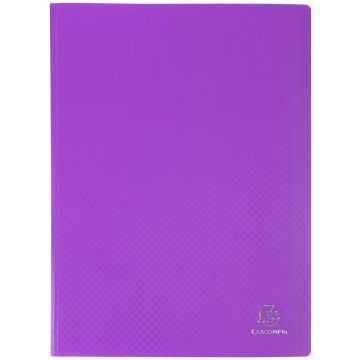Photo Protège-documents de 40 vues - Violet EXACOMPTA Opaque Image
