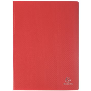 Photo Protège-documents de 60 vues - Rouge EXACOMPTA Opaque Image