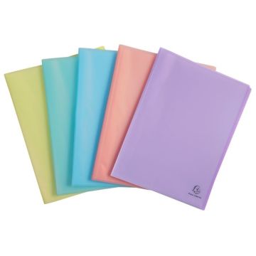 Photo Protège-documents de 80 vues - Assortiment EXACOMPTA Chromaline Pastel