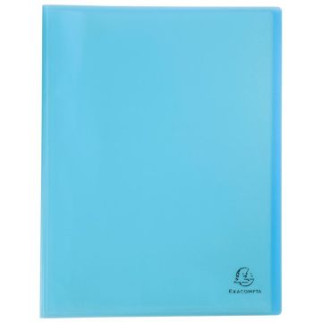 Photo Protège-Documents de 80 Vues - Bleu EXACOMPTA Chromaline Pastel