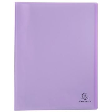 Photo Protège-Documents de 80 Vues - Mauve EXACOMPTA Chromaline Pastel