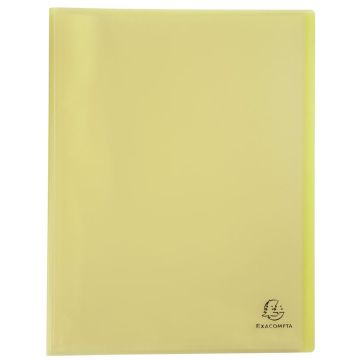 Photo Protège-Documents de 80 Vues - Jaune EXACOMPTA Chromaline Pastel