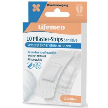 Photo Pansements pour peau sensible - 2 tailles LIFEMED Sensitive