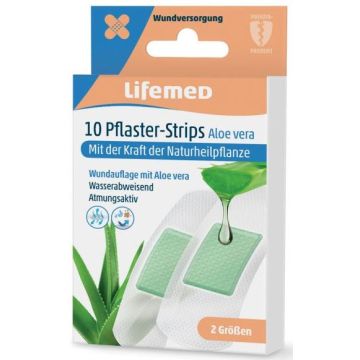 Photo Pansements imperméables - 2 tailles LIFEMED Aloe vera