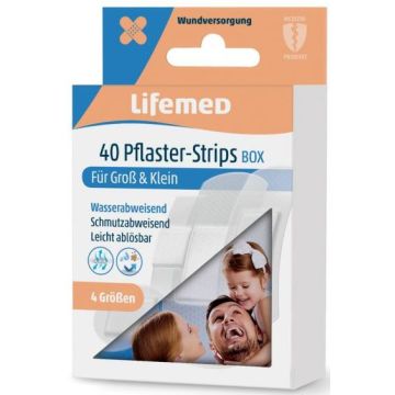 Photo Pansements imperméables - 4 tailles - Boite LIFEMED Allround 