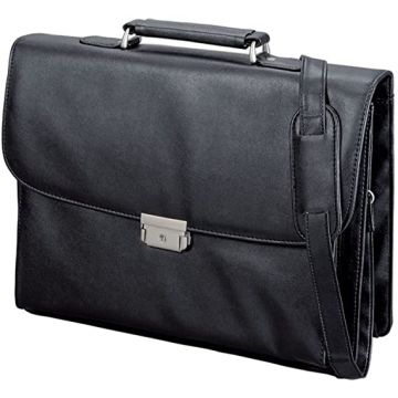 Photo ALASSIO : Porte-documents en simili-cuir - Noir CANTANA 92434