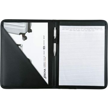 Photo ALASSIO : Conférencier A4 en simili-cuir - SAVONA Noir 30099