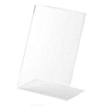 Photo Présentoir de table incliné A4 - 210 x 297 mm : HELIT H2354302