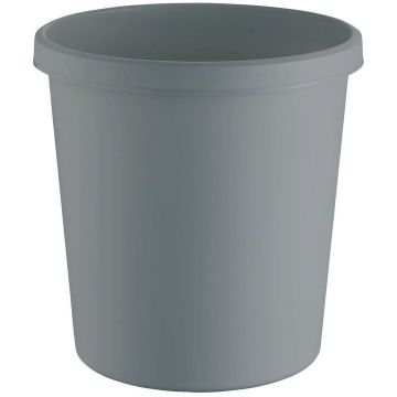 Photo Corbeille à papier de 18 L - Plastique recyclé - Gris Clair HELIT The Green German