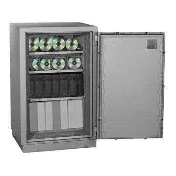 Photo HARTMANN Media Duo 2280 Armoire forte ignifuge 2H magnétique - Serrure à clé