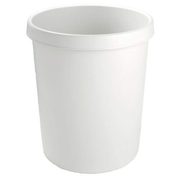 Photo Corbeille à papier 45 litres - Gris lumière : HELIT H6106282