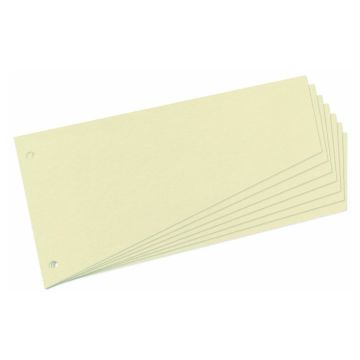 Photo Intercalaires trapèze en carton - 230 x 120 mm - Chamois : HERLITZ Lot de 100 10838464 