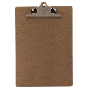 Photo Porte-bloc A4 en bois - 230 x 330 mm - Marron SECURIT