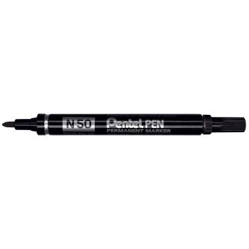 PENTEL : Marqueur permanent N50 - Noir - N50-AE