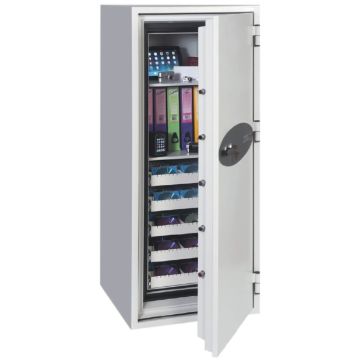Photo Armoire forte ignifugée - Serrure électronique - Coupe-feu 2 H - 228 L PHOENIX DATA COMMANDER DS4622E