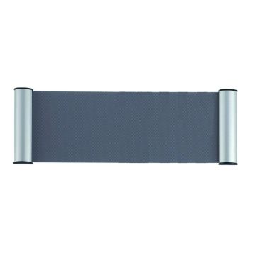 Photo Plaque de porte 180 x 60 mm - Argent : FRANKEN BS0601