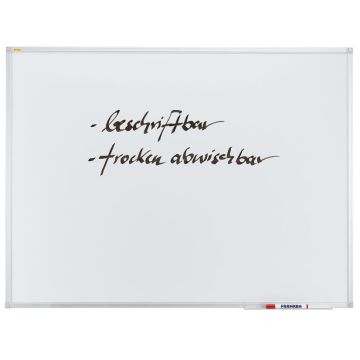 Photo Tableau blanc inscriptible - 1800 x 900 mm : FRANKEN X-tra Line SC3007