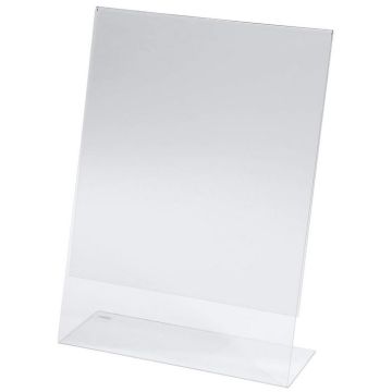 Photo Présentoir de table incliné - A4 Portrait SIGEL